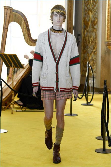 gucci mens runway 2018